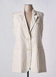 Sacou buzunare bej SEMICOUTURE femeie
