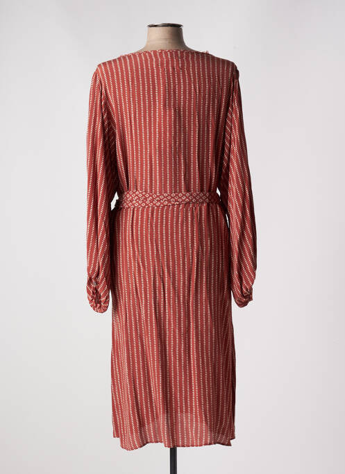 Rochie midi maro DIEGA femeie