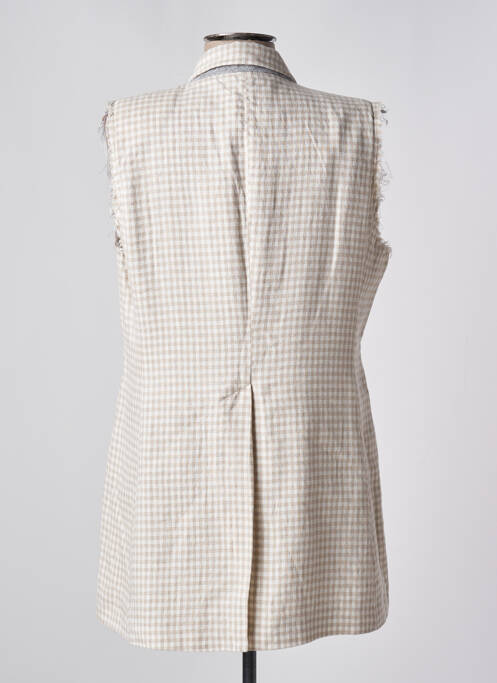 Sacou bej SEMICOUTURE femeie