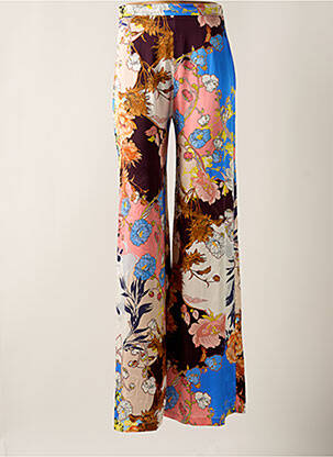 Pantalon drept maro ANGELA femeie