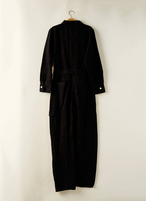 Salopetă-pantalon închidere cu nasturi pe față mâneci lungi negru ESSENTIEL ANTWERP femme