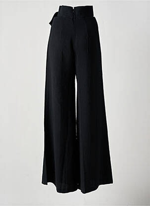 Pantalon evazat talie elastică negru ELISABETTA FRANCHI femeie