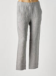 Pantalon 7/8 talie elastică mărime normală gri DIEGA femme