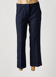 Pantalon 7/8 talie cu cleme mărime normală albastru ESSENTIEL ANTWERP femme