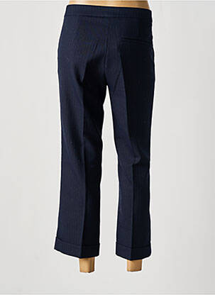 Pantalon 7/8 talie cu cleme mărime normală albastru ESSENTIEL ANTWERP femeie
