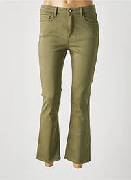 Blugi bootcut talie înaltă talie înaltă verde MAYJUNE femme