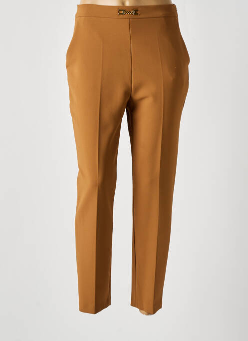 Pantalon chino maro ELISABETTA FRANCHI femeie