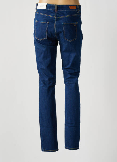 Blugi cu croială slim talie joasă talie joasă albastru SET femme