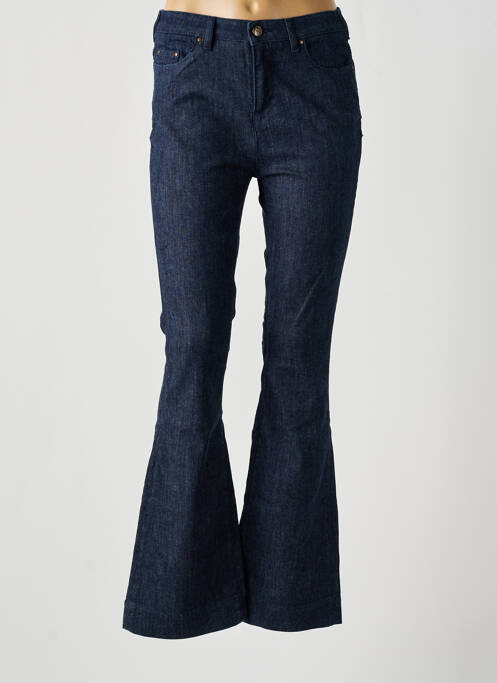 Blugi bootcut albastru MAYJUNE femeie