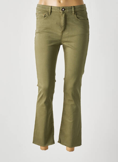 Blugi bootcut verde MAYJUNE femeie