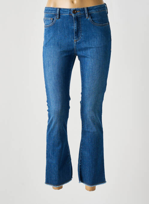 Blugi bootcut albastru închis MAYJUNE femeie