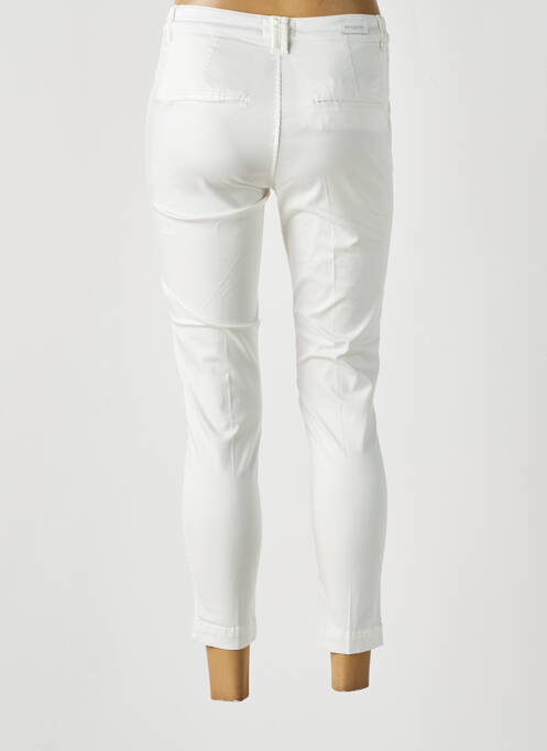 Pantalon chino alb MAYJUNE femeie