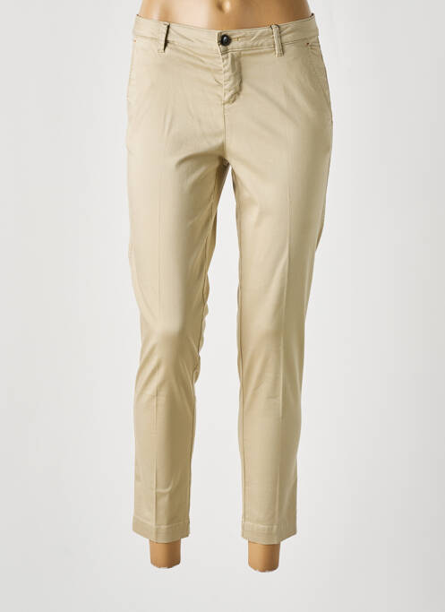 Pantalon chino bej MAYJUNE femeie