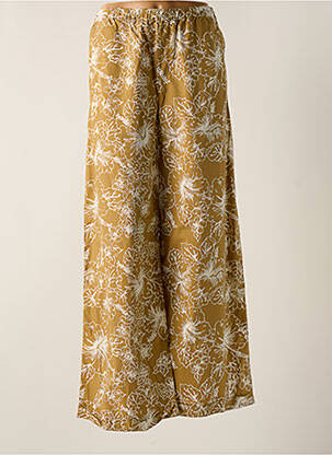 Pantalon evazat bej ATTIC AND BARN femeie