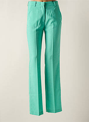 Pantalon slim talie înaltă talie înaltă verde ESSENTIEL ANTWERP femeie
