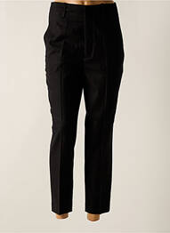 Pantalon 7/8 talie înaltă talie înaltă negru SET femeie