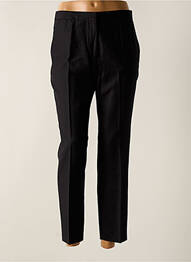 Pantalon 7/8 talie cu cleme mărime normală negru BY MALENE BIRGER femme