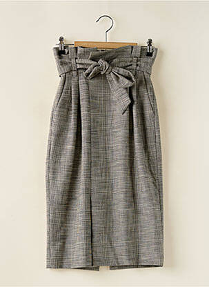 Fustă midi gri SET femeie