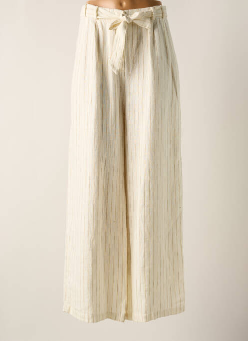 Pantalon larg bej MES DEMOISELLES...PARIS femeie