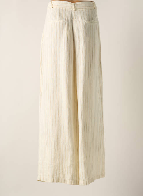 Pantalon larg bej MES DEMOISELLES...PARIS femeie