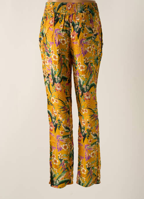 Pantalon drept galben SET femeie