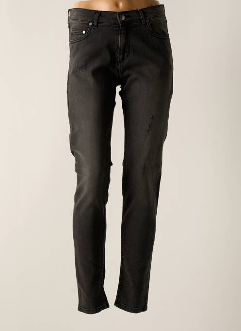 Blugi cu croială slim negru GAT RIMON femeie