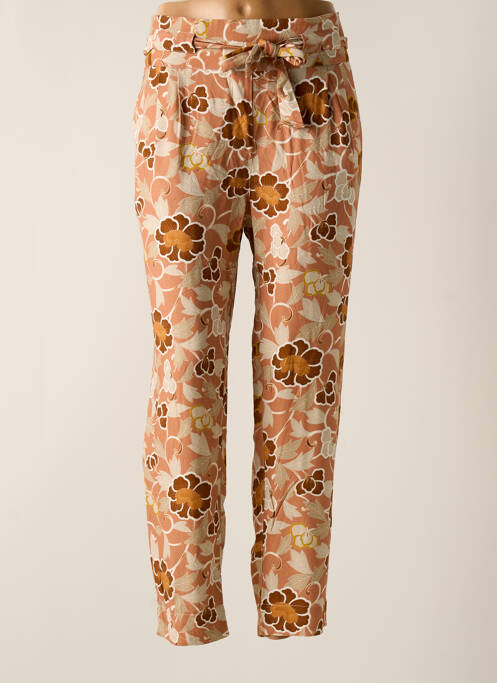 Pantalon drept roz MY SUNDAY MORNING femeie