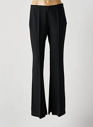 Pantalon evazat elasticitate talie înaltă negru ATTIC AND BARN femeie