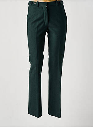 Pantalon slim verde LAURENCE BRAS femeie