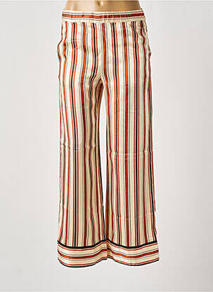 Pantalon larg bej MOMONI femeie