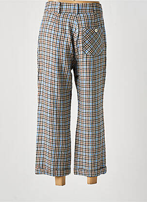 Pantalon 7/8 talie înaltă talie înaltă albastru MOMONI femeie