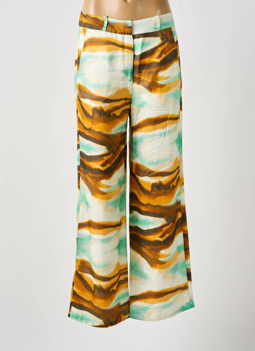 Pantalon larg verde VALENTINE GAUTHIER femeie