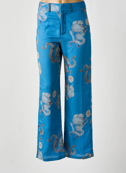 Pantalon evazat albastru VALENTINE GAUTHIER femeie