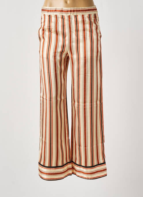 Pantalon larg bej MOMONI femeie