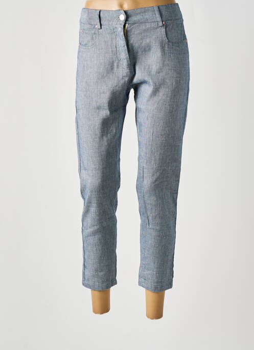 Pantalon 7/8 albastru MOMONI femeie