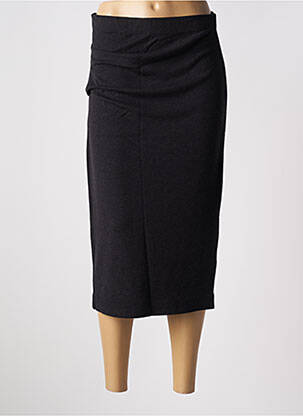 Fustă midi talie înaltă negru BY MALENE BIRGER femeie