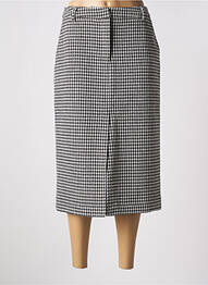 Fustă midi talie cu cleme negru ESSENTIEL ANTWERP femme