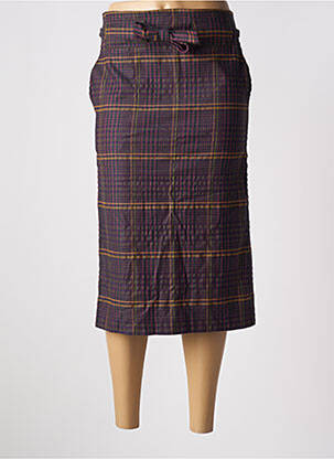 Fustă midi violet ATTIC AND BARN femeie