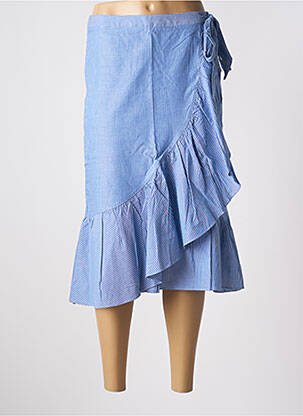 Fustă midi albastru SET femeie