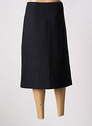Fustă midi talie cu cleme negru BY MALENE BIRGER femeie