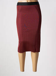 Fustă midi talie înaltă roșu BY MALENE BIRGER femme