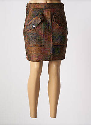 Fustă scurtă maro VALENTINE GAUTHIER femeie