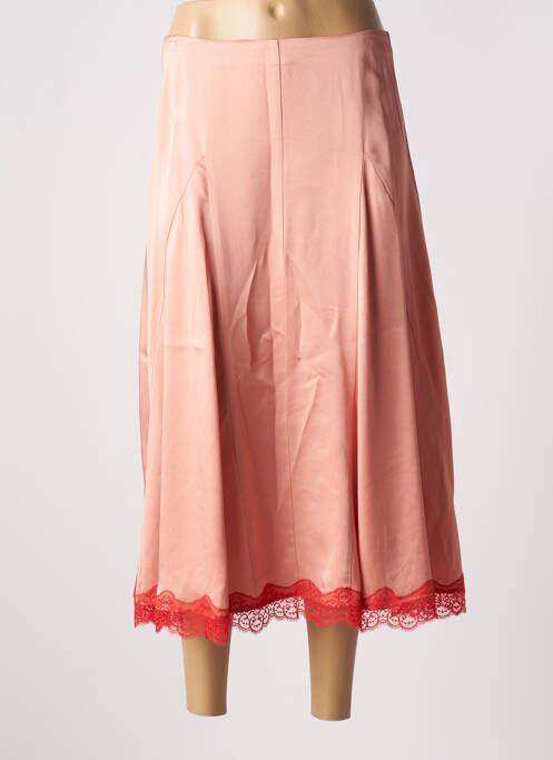 Fustă lungă roz SEMICOUTURE femeie