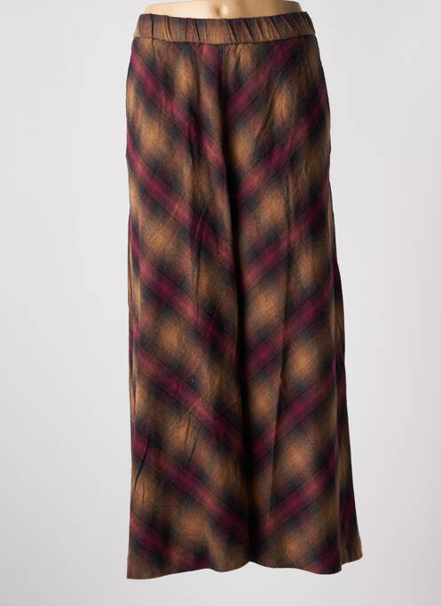 Fustă lungă maro DIEGA femeie