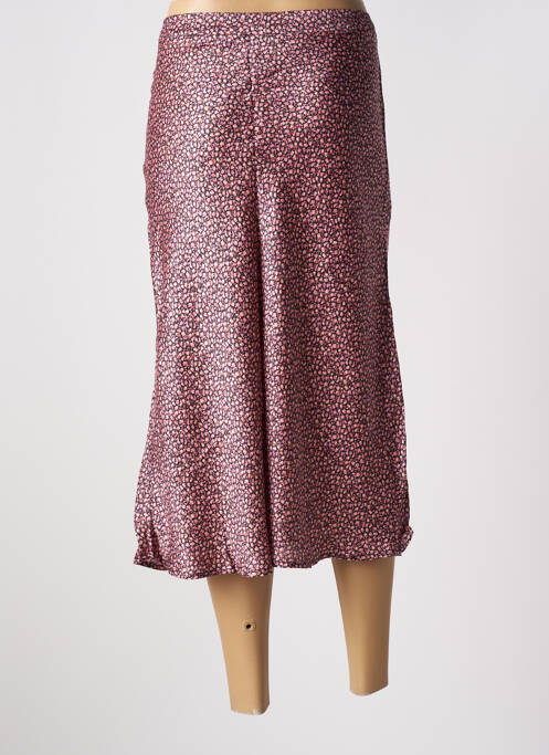 Fustă midi roz SET femeie