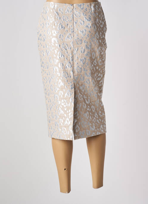 Fustă midi bej SEMICOUTURE femeie