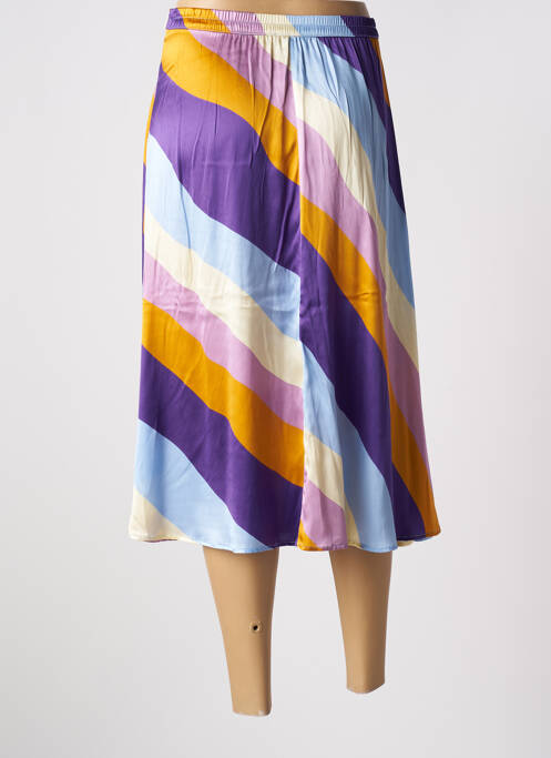 Fustă midi violet NIU femeie