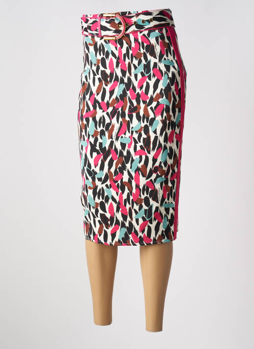 Fustă midi alb ELISABETTA FRANCHI femeie