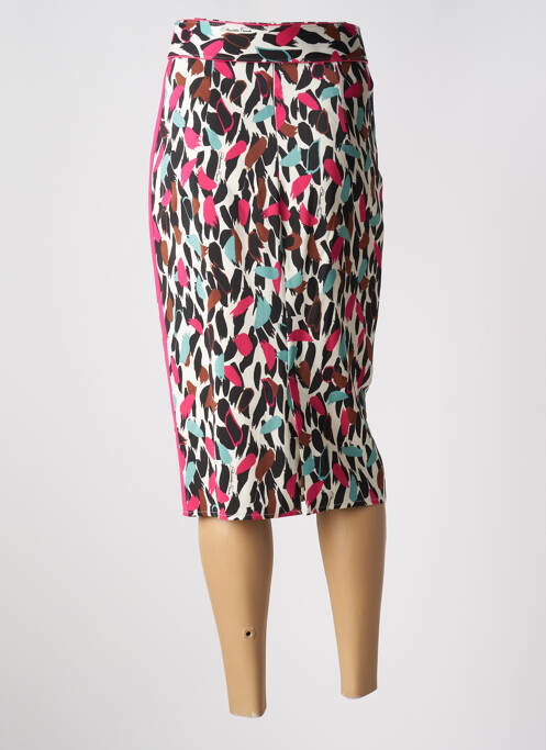 Fustă midi alb ELISABETTA FRANCHI femeie