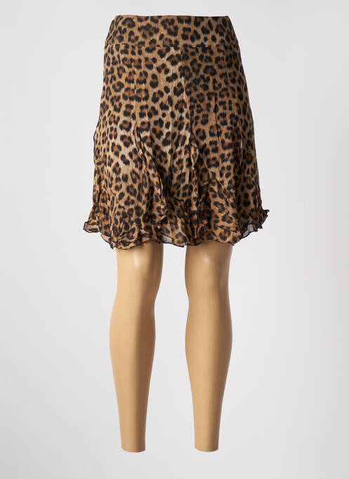 Fustă scurtă maro SET femeie